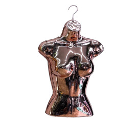 Cabide Busto Feminino em brilhante savana 40,5x65,5x4,6cm