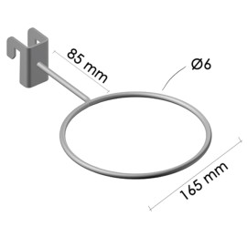 Suporte Uma Bola para Rgua 30x10
