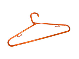 Cabide infantil cristal laranja