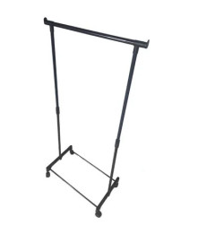 Arara Dupla Cabideiro Para Closet / loja / quarto Com Rodinhas