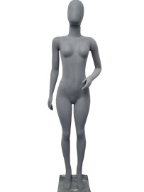 Manequins feminino pernas retas concreto toque aveludado mo na cintura
