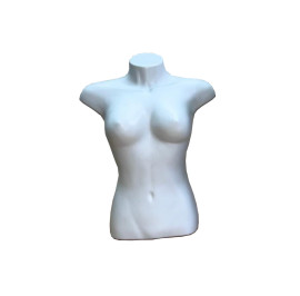 Busto Feminino Branco de plstico