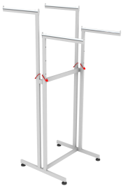  Arara 4 braos Robust paralela prata