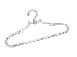 Cabide giratorio cristal