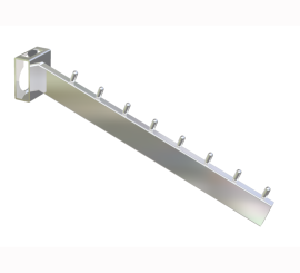 RT suporte cremalheira cromado 8 pino