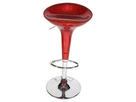 Banquetas Tulipa Abs Giratria Bar Vermelha
