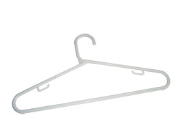 Cabide fino branco ps