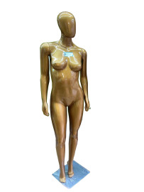 Manequim savana Feminino pernas pose brilhante
