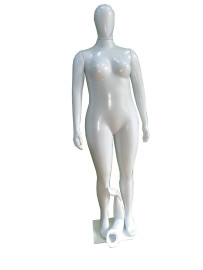 Manequim Feminino branco 3 braos plus size