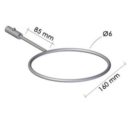 Suporte para Bola de Cremalheira