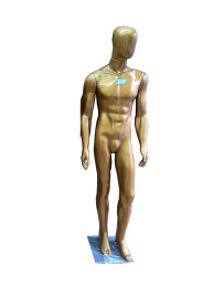 Manequim savana masculino pernas pose fitness