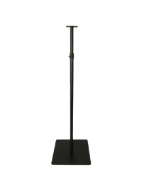 Pedestal preto regulvel base de piso