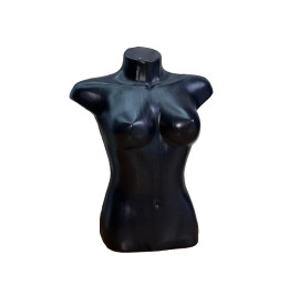 Busto Feminino Preto de plstico