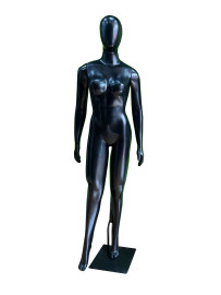 Manequim Feminino Fitness Preto