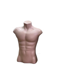 Manequim Bustos Masculino Bege Para Camisetas E Regatas