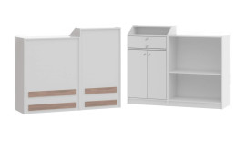 Balco de Atendimento Conjugado Madeira