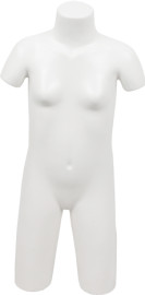 Busto masculino juvenil meio corpo perninha branco