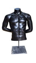 Busto com pedestal de balco masculino bombado
