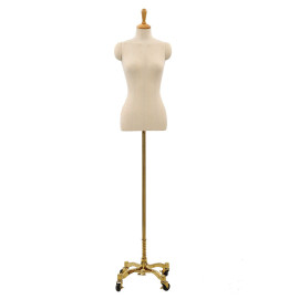  Manequim feminino sem braos pernas pedestal com rodzios