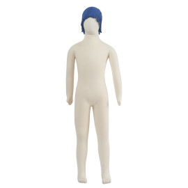 Manequim flex kit idade 14 a 16 anos masculino cabelos azuis