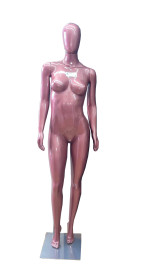 Manequim feminino Cobre polietileno Feminino braos reto