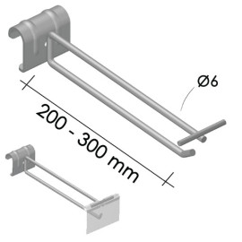 Peg Board Duplo para Rgua