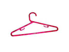 Cabide infantil cristal rosa