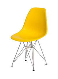Cadeira Eiffel Eames Amarela