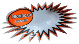 Etiqueta de oferta exploso