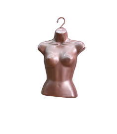 Cabide Busto Feminino em PVC savana 40,5x65,5x4,6cm