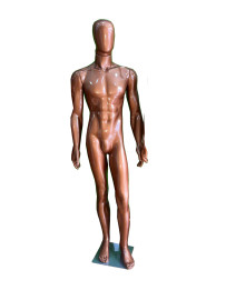 Manequim Articulado Fitness Cobre polietileno Masculino