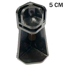  Conectivo pezinho T duplo preto