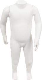 Manequim infantil expositor branco sem cabe�a branco pl�stico