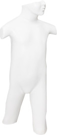 Expositor bebe pernas curtas e sem bra�o branco pl�stico